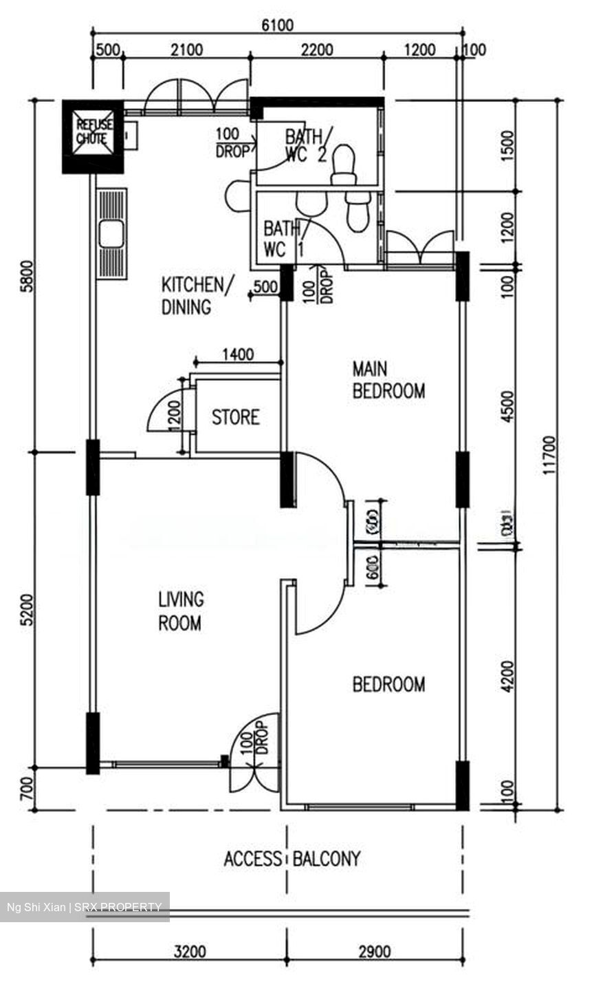 Blk 685 Hougang Spring (Hougang), HDB 3 Rooms #606711541